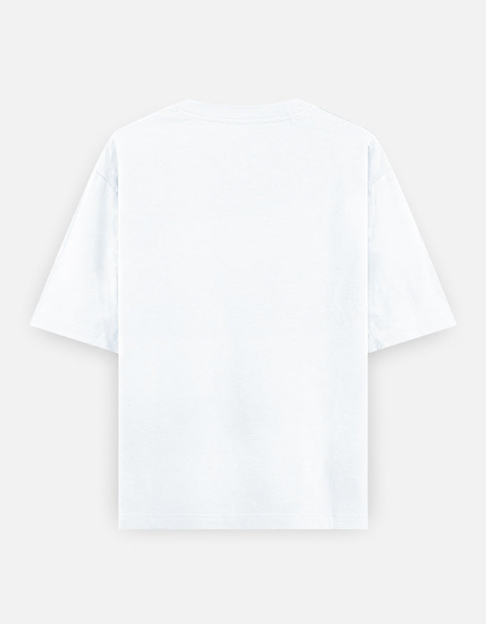 Artelvio The Wait oversized t-shirt in white, back view