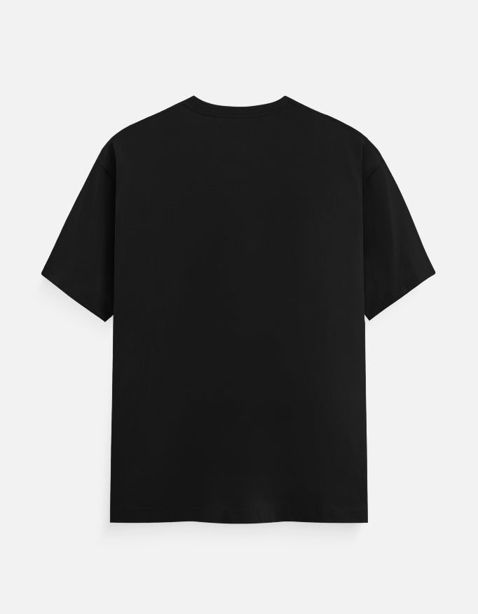 ARTELVIO Celestial Mandala Tee in black with plain back