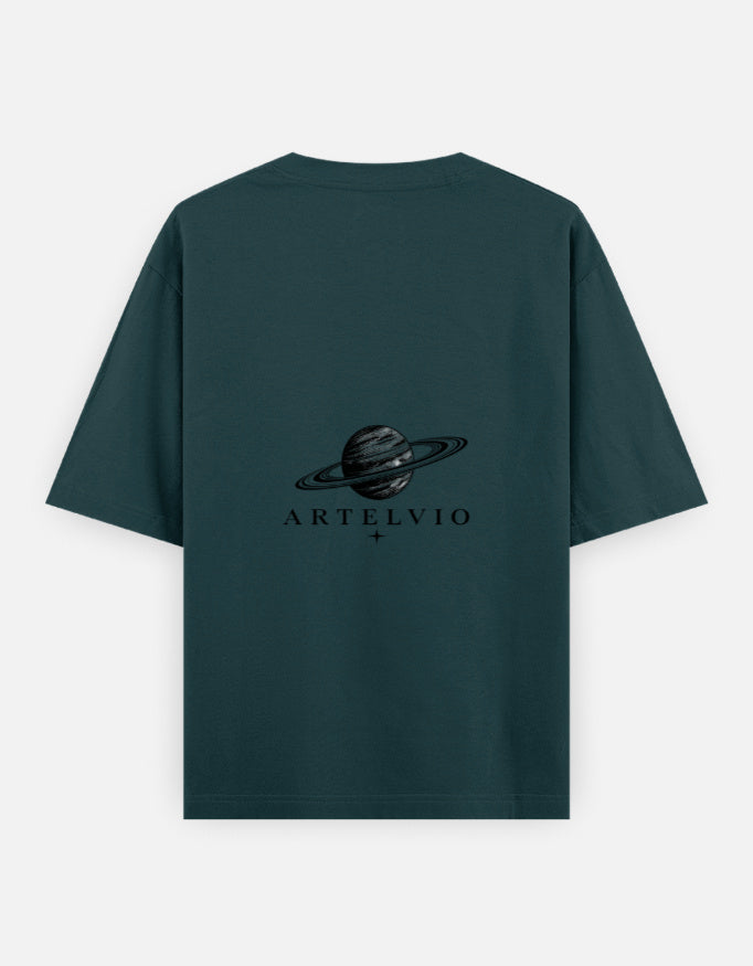 Artelvio KEEP GOING oversized t-shirt back view