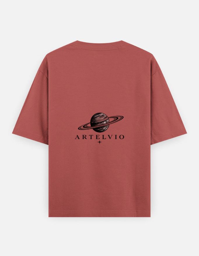 Artelvio KEEP GOING oversized t-shirt back view