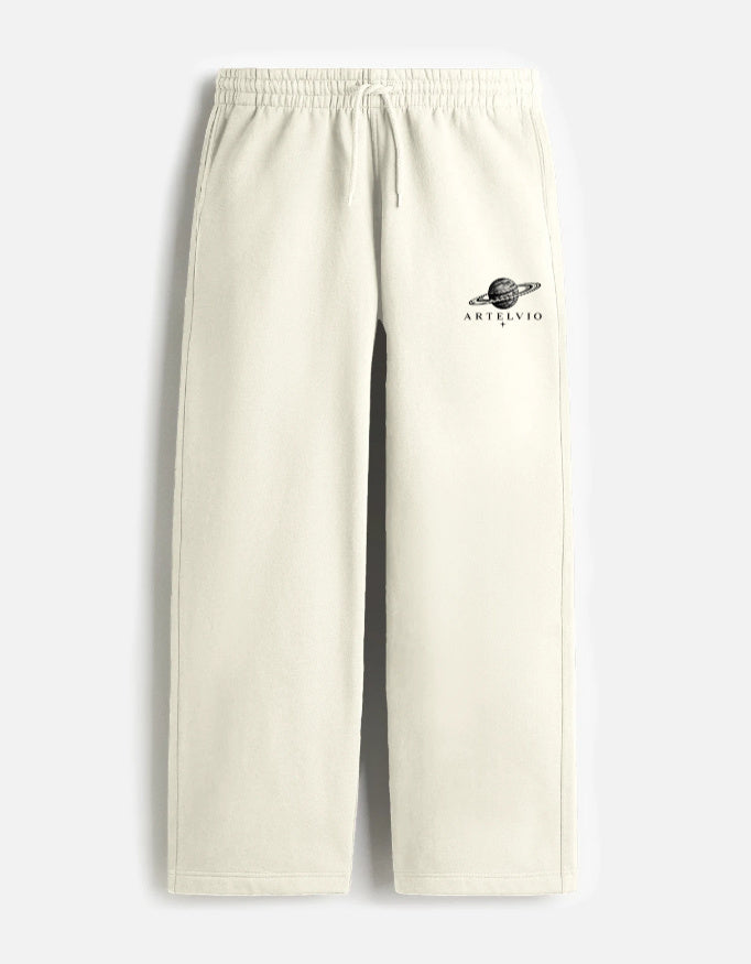 ARTELVIO oversized sweatpants with minimal logo on left pocket